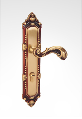 古典歐式面板執手銅鎖 26B08 古典歐式面板執手銅鎖 26B08